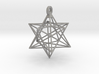 Small Stellated Dodecahedron Pendant 3d printed 