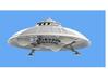3.25 inch Adamski Modification Saucer Version II - 3d printed Hovering view