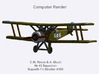 Sopwith 1½ Strutter A993 (full color) 3d printed 