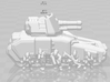 HD2 Automaton Tank Autocannon 38mm Epic miniature 3d printed 