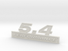 54-PERFORMANCE Fender Emblems 3d printed 