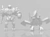 Cyber Vulture HO scale 20mm miniature model robot 3d printed 