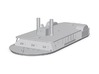 1/600 USS Tuscumbia  3d printed 