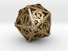 Steampunk D20 3d printed 