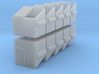 Dumpster - Set of 10 - Z scale 3d printed 