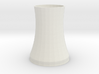 Cooling tower of nuclear power plant 1:1000 3d printed 