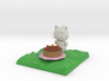 Hello Kitty With Cake  3d printed 