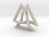 Trefoil Knot inside Equilateral Triangle (Medium) 3d printed 