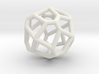 bilateral pentagonal icositetrahedron 3d printed 