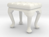 1:24 Tufted Stool 3d printed 