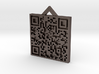 QRCode -- If found return to Ottawa, Canada 3d printed 