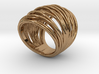38mm Wide Wrap Ring Size 8 3d printed 