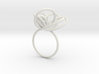 Flora Ring A (Size 9) 3d printed 