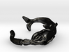 Whale Vs Squid Bracelet 3d printed 
