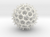 Radiolarian 3d printed 