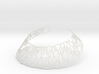 Collar Necklace - white Plastic only - sh02 3d printed 