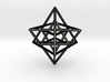 Sacred Geometry: Merkabah2 50mm 2 Nested Star Tetr 3d printed 