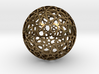 Islamic star ball with ten-pointed rosettes 3d printed 