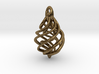  DNA Teardrop Pendant 3d printed 