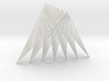 Tetrahedron = Join of Two Segments (10cm, 7bars@2m 3d printed 