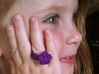 Child Flower Ring Size 2 3d printed 