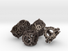 Steampunk Gear Dice Set noD00 3d printed 