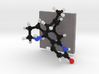 Huperzine B Molecule Model Mounted 3d printed 