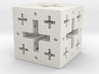Jerusalem Cube Fractal Pendant 3d printed 