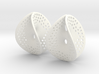 Small Perforated Chen-Gackstatter Thayer Earring 3d printed 