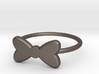 Midi Bow Ring the second by titbit 3d printed 