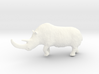 Woolly rhinoceros 3d printed 