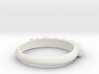 Molar Teeth Ring Size 6 3d printed 