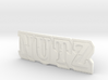 Nutz Double Ring (womens) 3d printed 