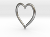 Heart Earring 3d printed 