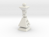 Typographical Queen Chess Piece 3d printed 