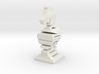 Typographical Knight Chess Piece 3d printed 
