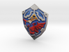 hilian shield Zelda colored for lego 3d printed 
