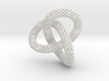 Knotted Torus With Ball 3d printed 