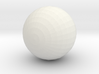 Red Ball with White :-) 3d printed 