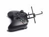 Controller mount for Xbox One & Micromax A52 3d printed Without phone - Black Xbox One controller with Black UtorCase