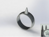 9.5 223-Designs Bullet Button Ring Size  3d printed 