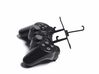 Controller mount for PS3 & HTC Desire 600 dual sim 3d printed Without phone - Black PS3 controller with Black UtorCase