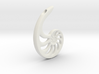 Nautilus Spiral: 6cm 3d printed 