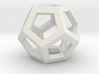Dodecahedron Necklace Pendant 3d printed 