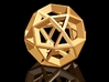 Icosidodecahedron Pendant 3d printed 