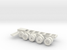 Mack MR Chassis, tires, spacers, axles 3d printed 