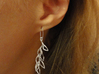 Leaf Drop Earring 3d printed Artist Impression of product