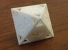 Fibonacci "Doubling" Octahedron 3d printed WSF, uncolored and uninked.