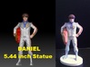 Daniel homage Space Boy 5.44inch Full Color Statue 3d printed Daniel 5.44inch figure printed in Full Color Sandstone