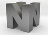 N64 Logo - 2" Cube Desk Object 3d printed 